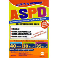 Image of Buku AL Gendon ASPD SD/MI 2023-2024