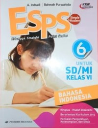 Image of ESPS Bahasa Indonesia 6 untuk SD/MI Kelas VI
