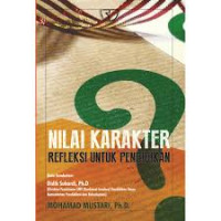 Image of Nilai karakter refleksi untuk pendidikan